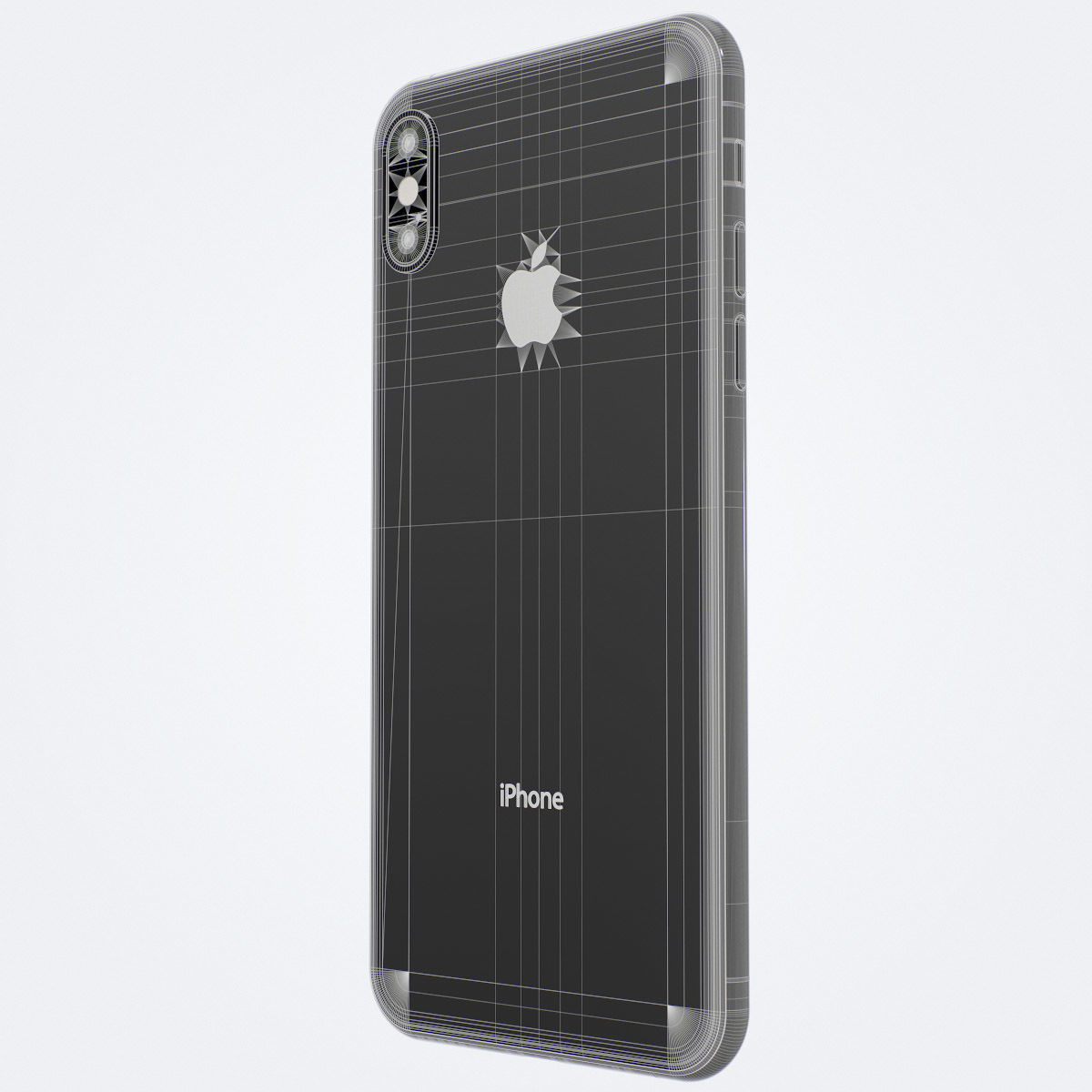 Apple iPhone Xs vs XsMAX 3D model_31