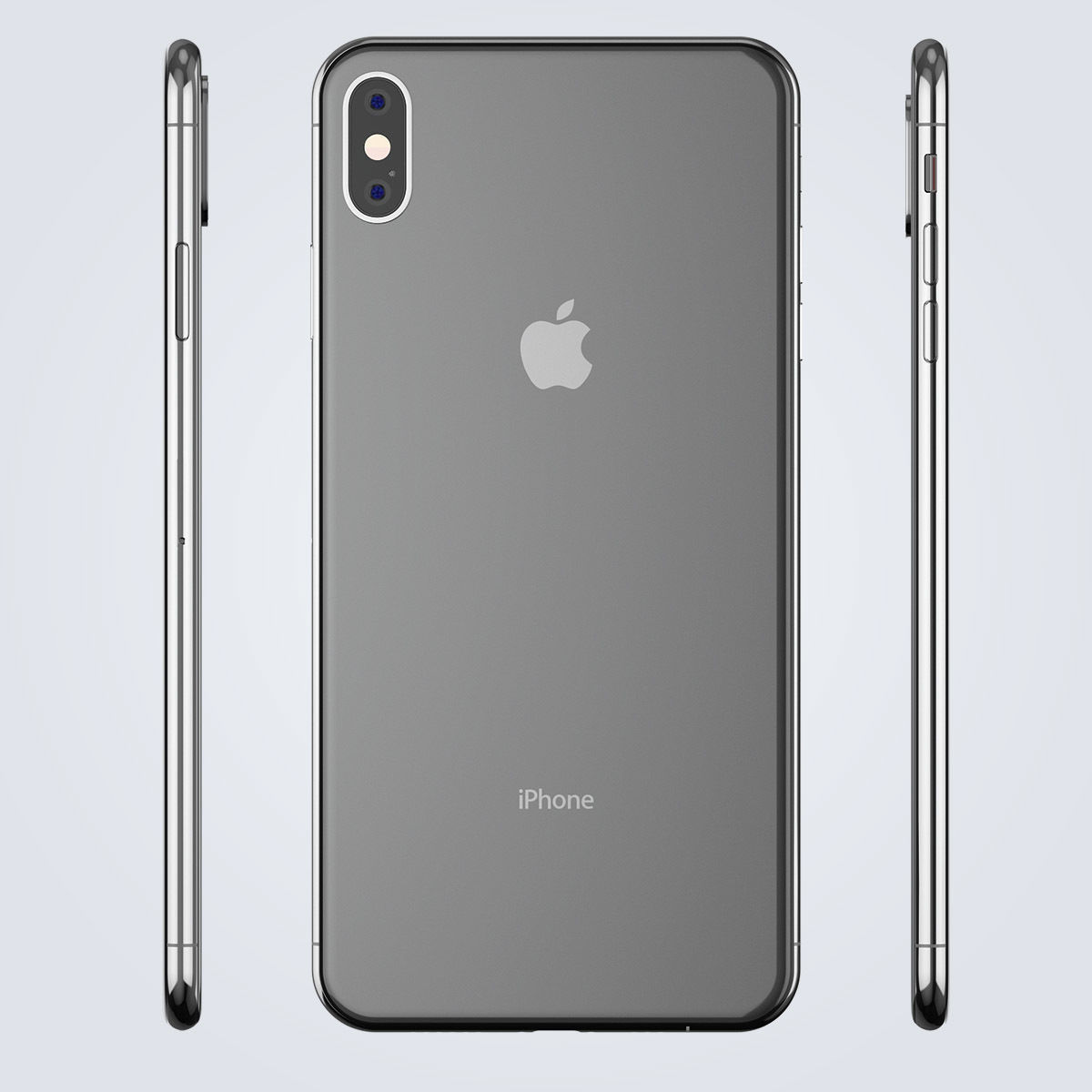 Apple iPhone Xs vs XsMAX 3D model_18