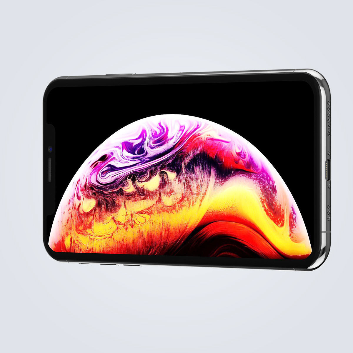 Apple iPhone Xs vs XsMAX 3D model_9