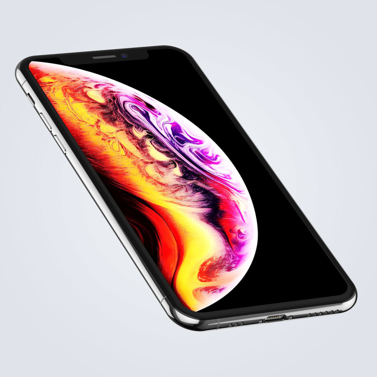 Apple iPhone Xs vs XsMAX 3D model_7