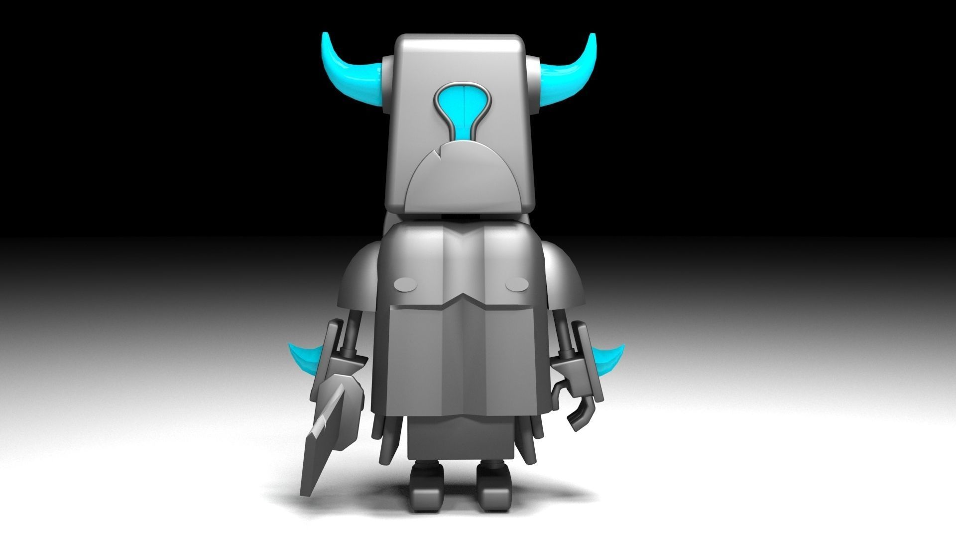 Mini Pekka Free low-poly 3D model_2