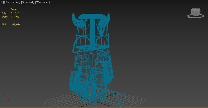 Mini Pekka Free low-poly 3D model_4