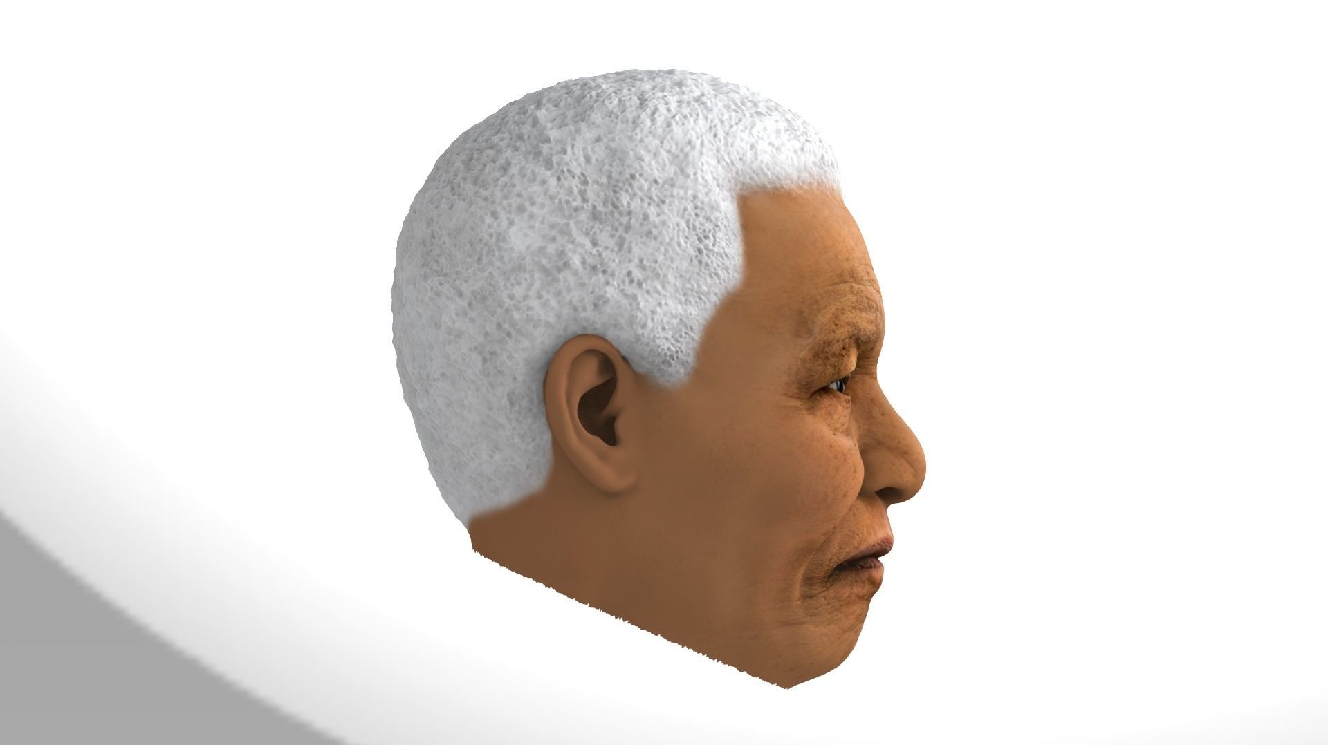 Nelson Mandela 3D model_9
