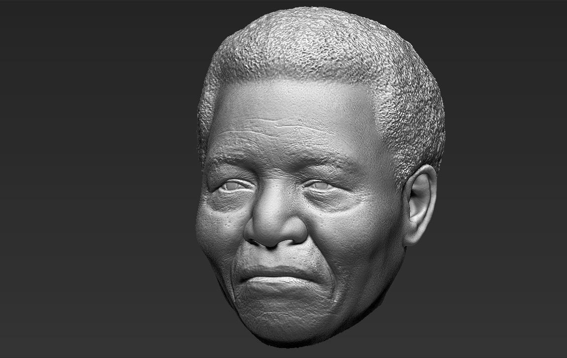 Nelson Mandela 3D model_27