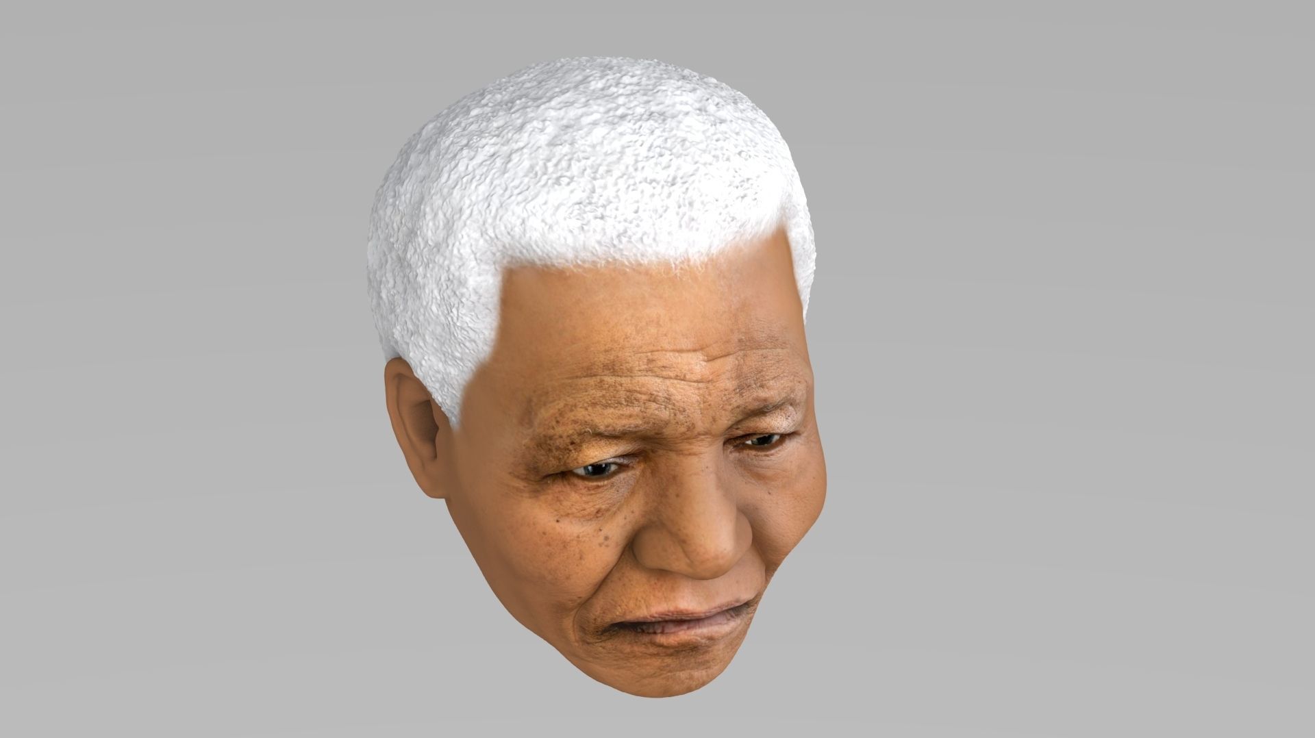 Nelson Mandela 3D model_16