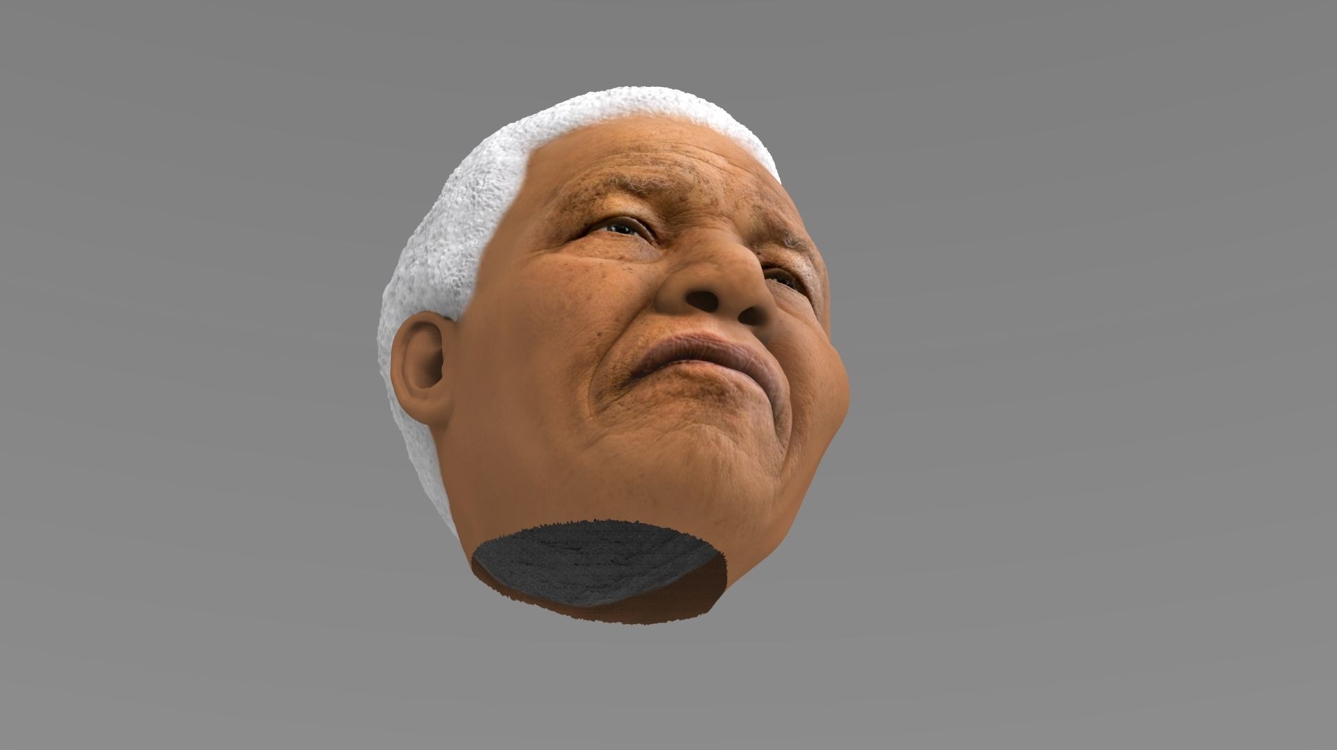 Nelson Mandela 3D model_17