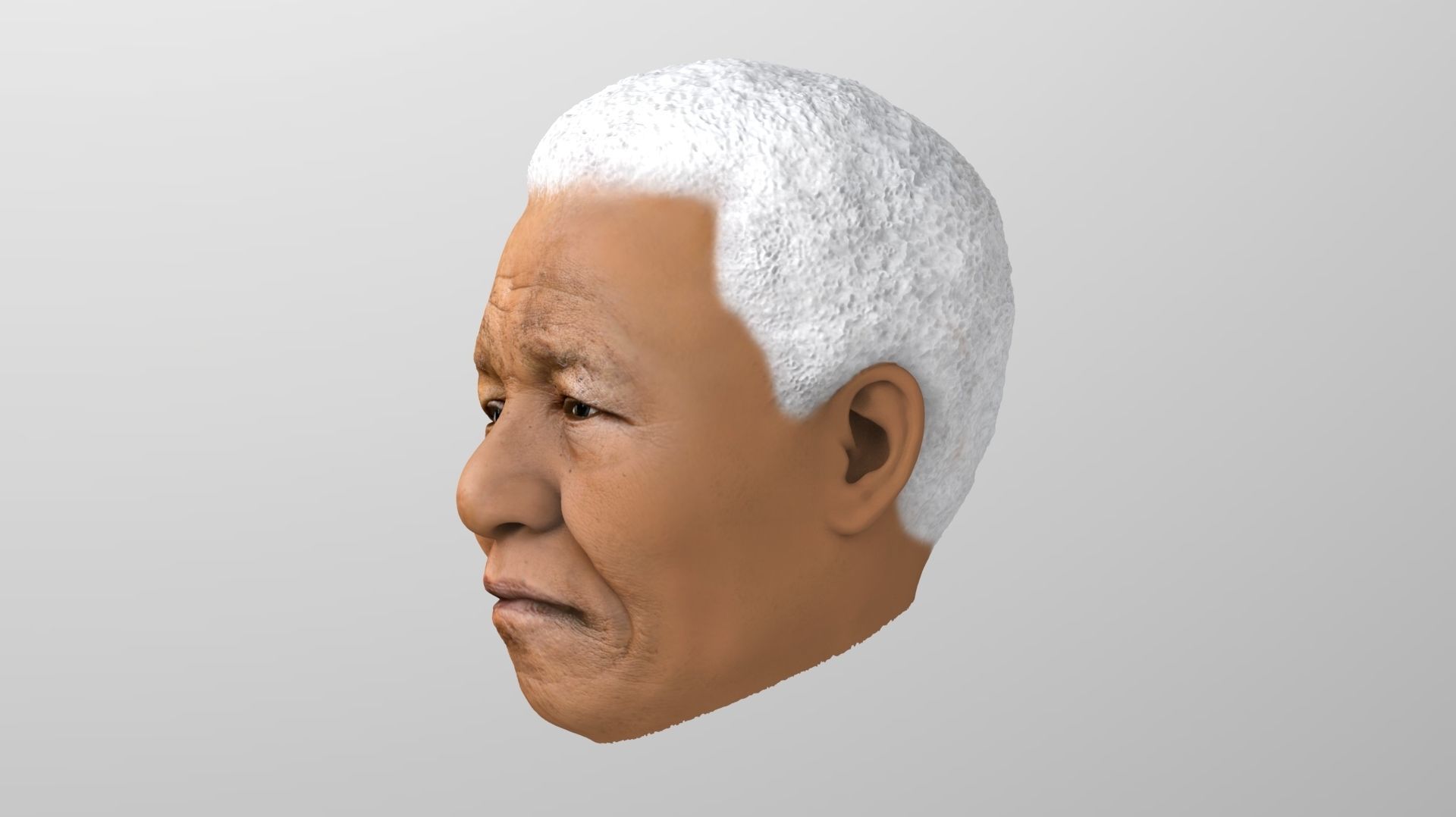 Nelson Mandela 3D model_3