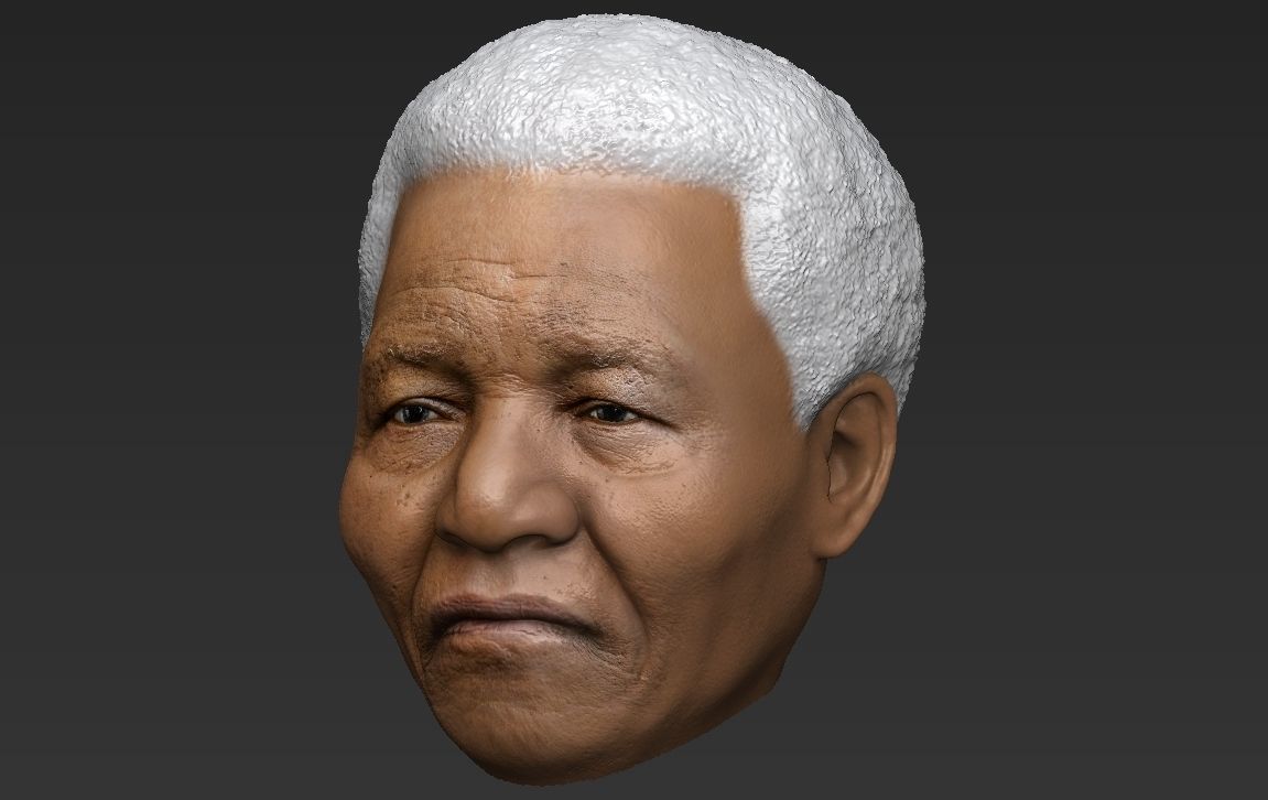 Nelson Mandela 3D model_22