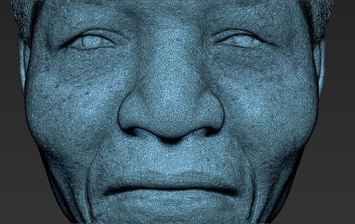 Nelson Mandela 3D model_49
