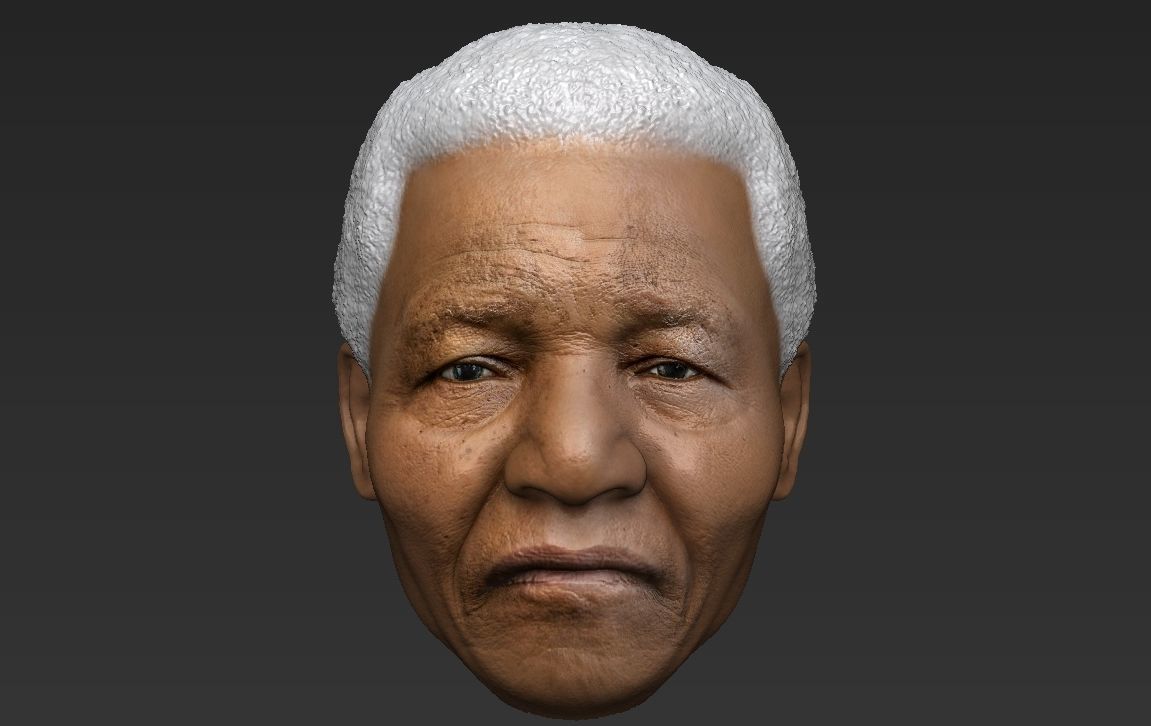 Nelson Mandela 3D model_20