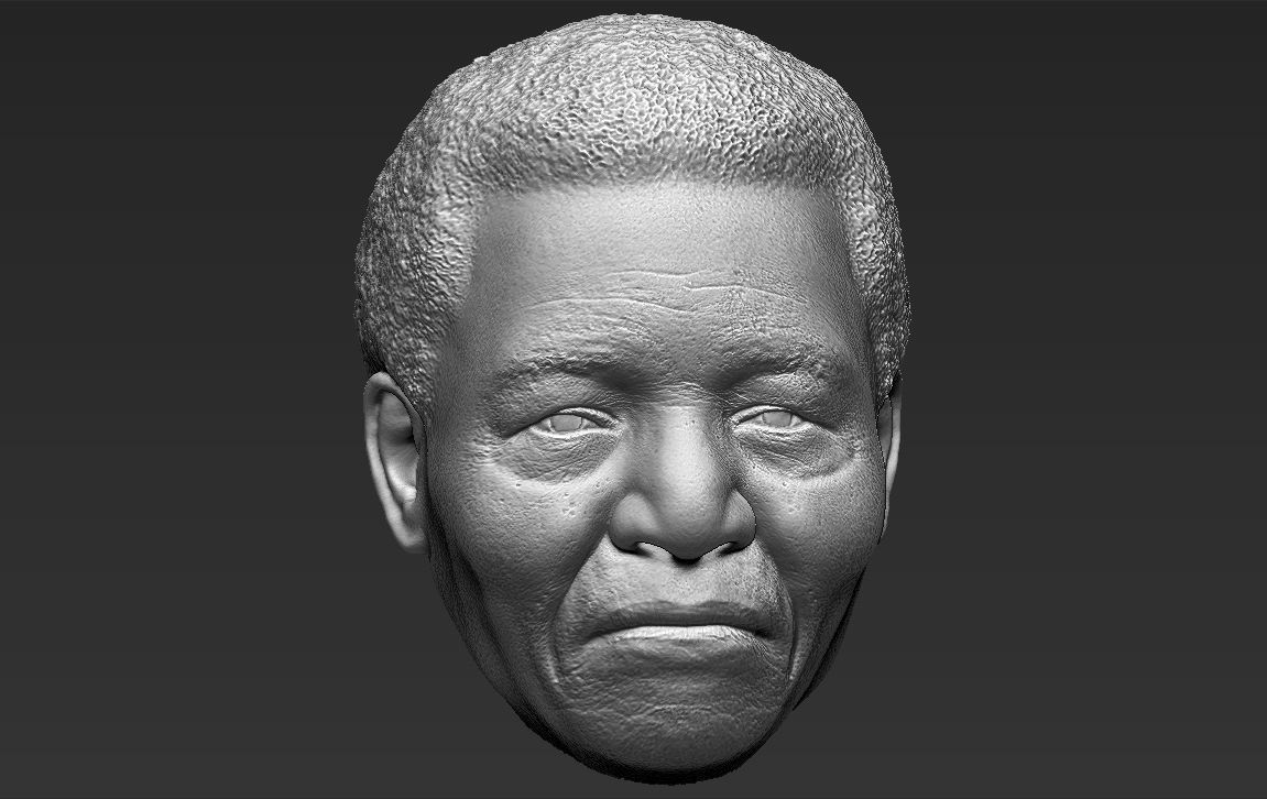 Nelson Mandela 3D model_39