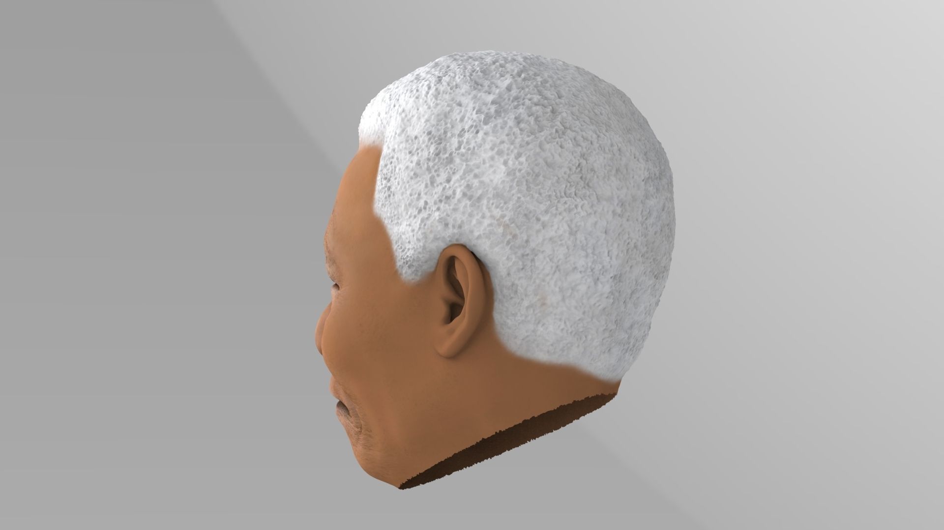 Nelson Mandela 3D model_5