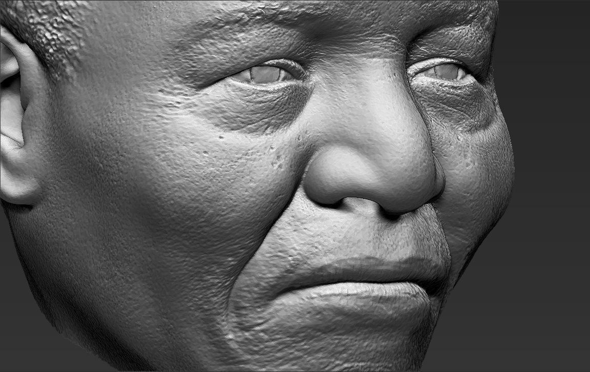 Nelson Mandela 3D model_44