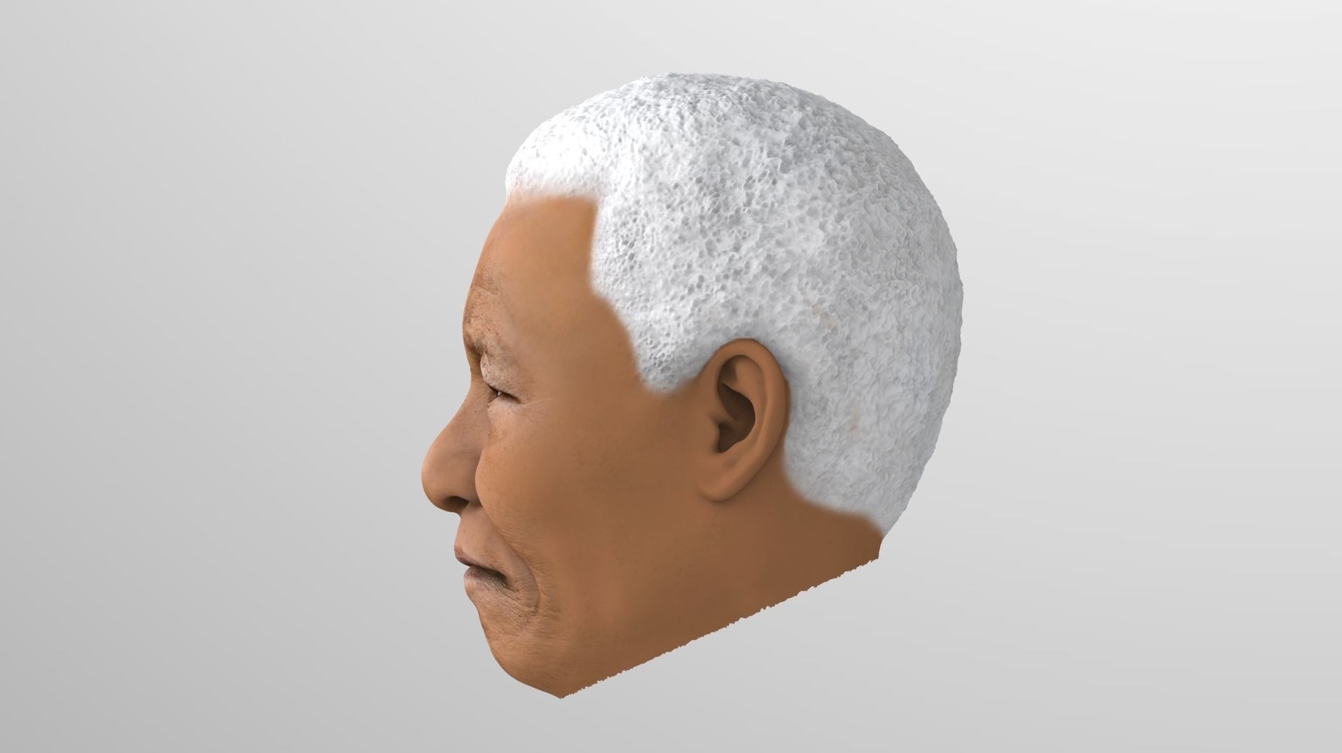 Nelson Mandela 3D model_4