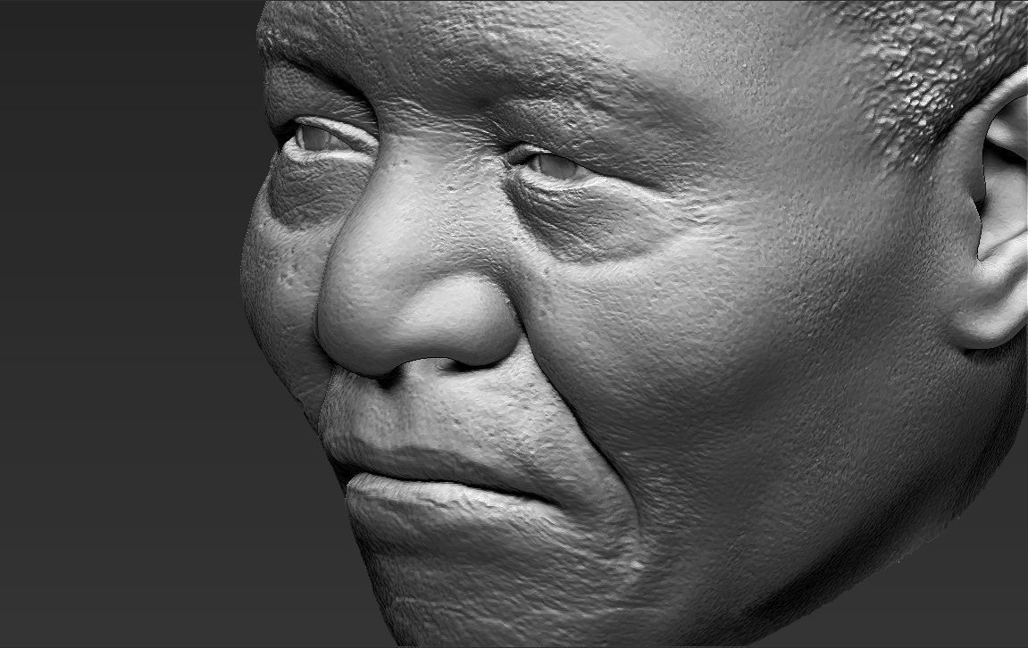 Nelson Mandela 3D model_45