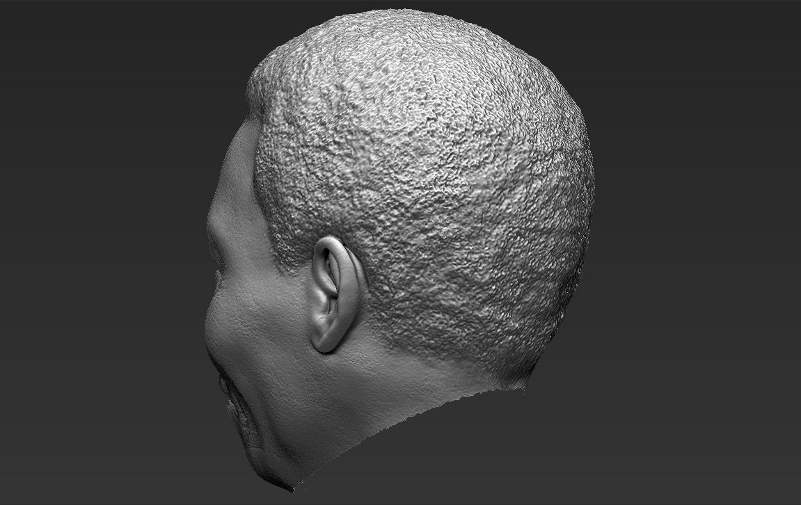 Nelson Mandela 3D model_30