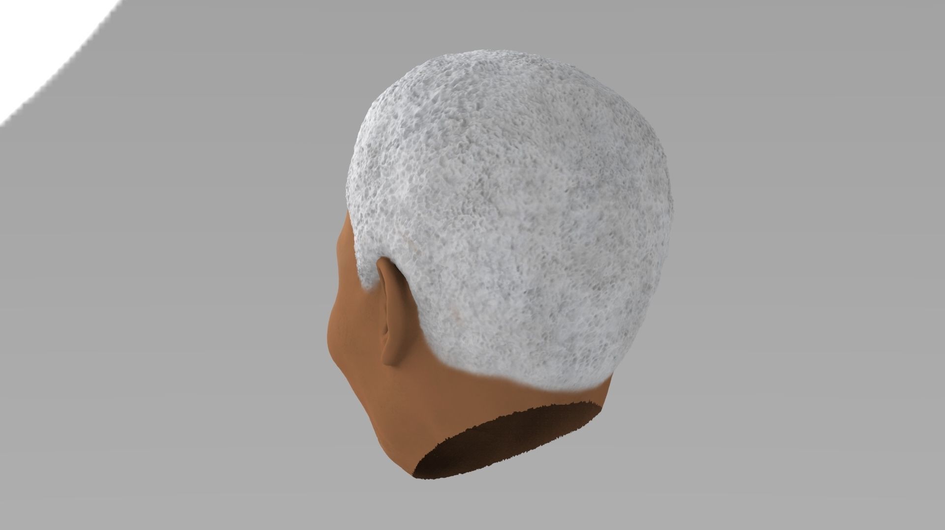 Nelson Mandela 3D model_6