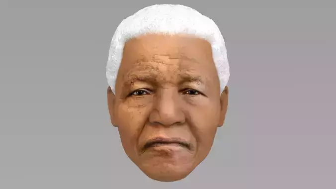Nelson Mandela 3D model
