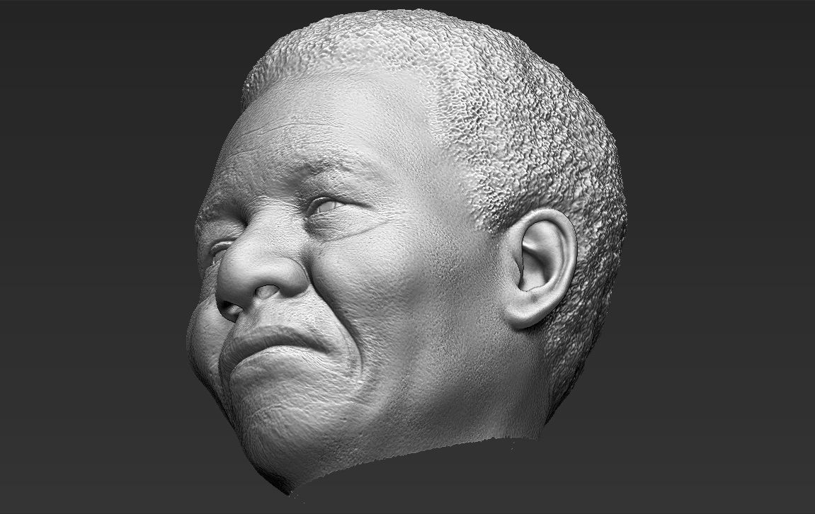 Nelson Mandela 3D model_46