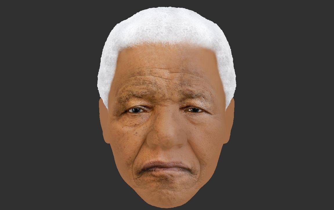 Nelson Mandela 3D model_23