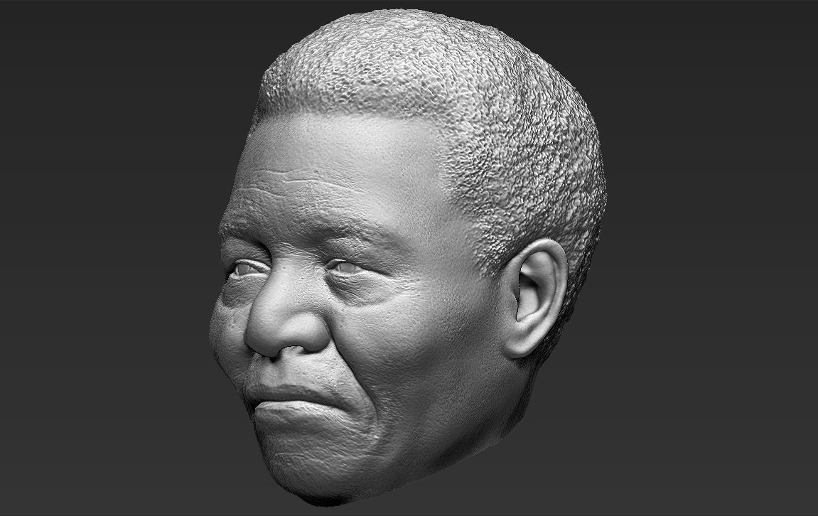 Nelson Mandela 3D model_28