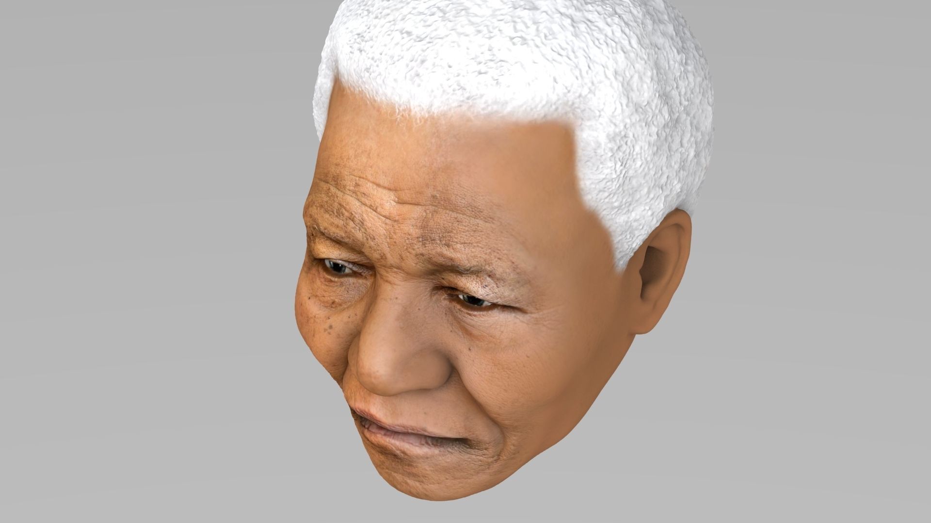 Nelson Mandela 3D model_15