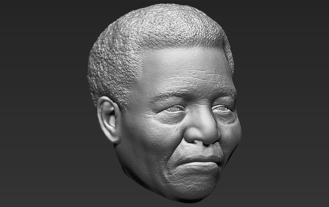 Nelson Mandela 3D model_37