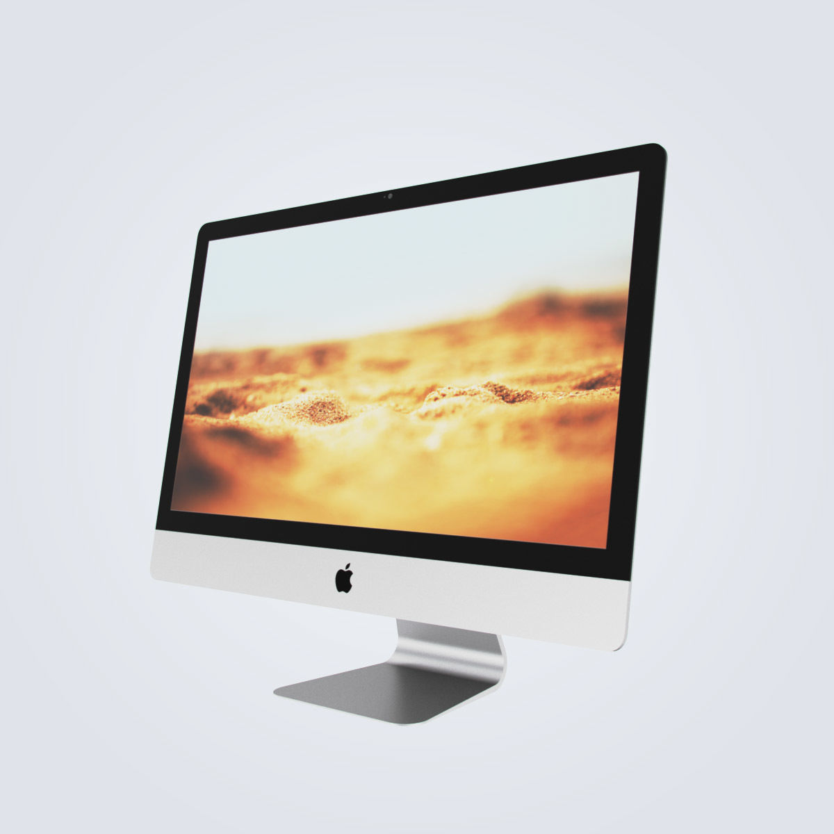Apple iMac 27 3D model_2