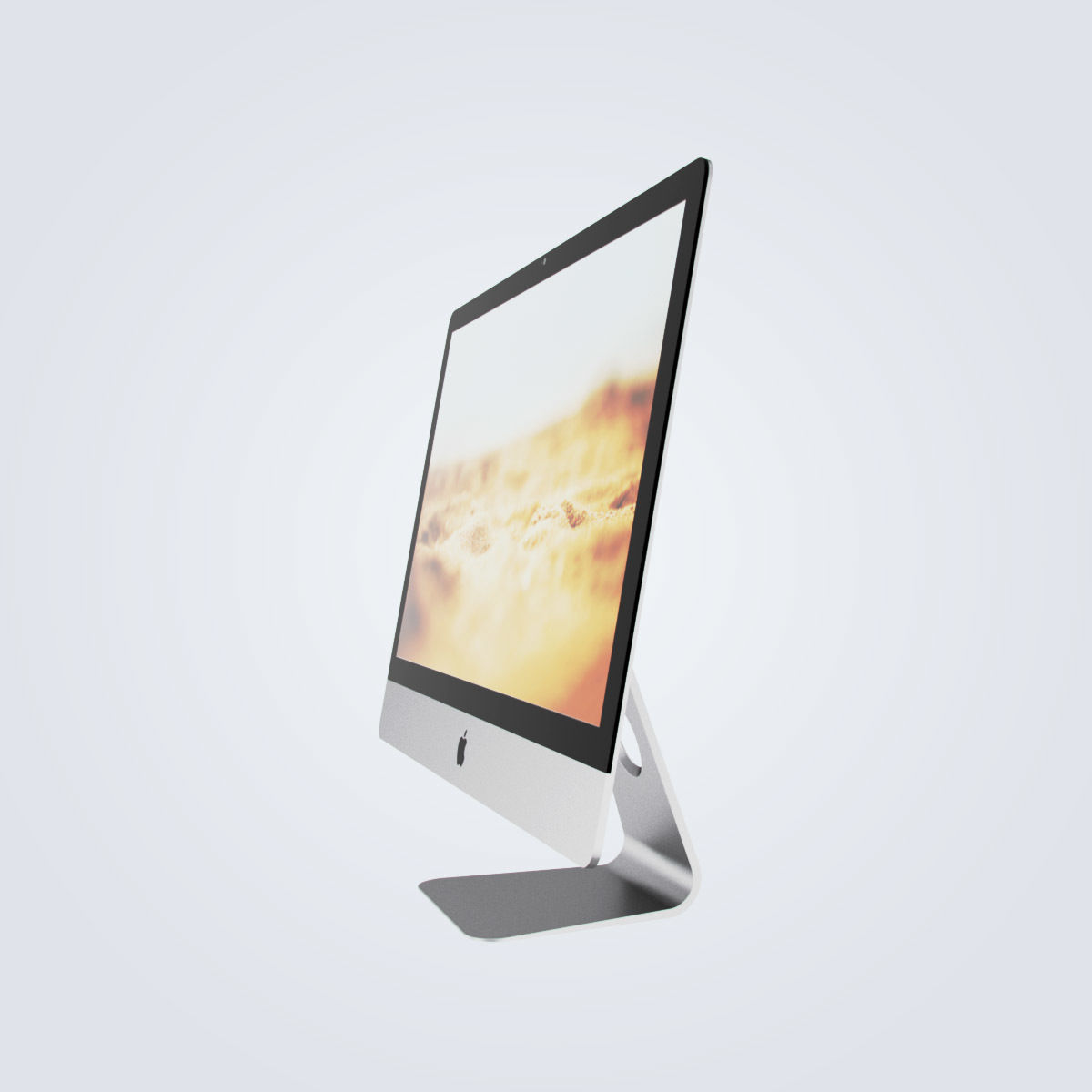 Apple iMac 27 3D model_3