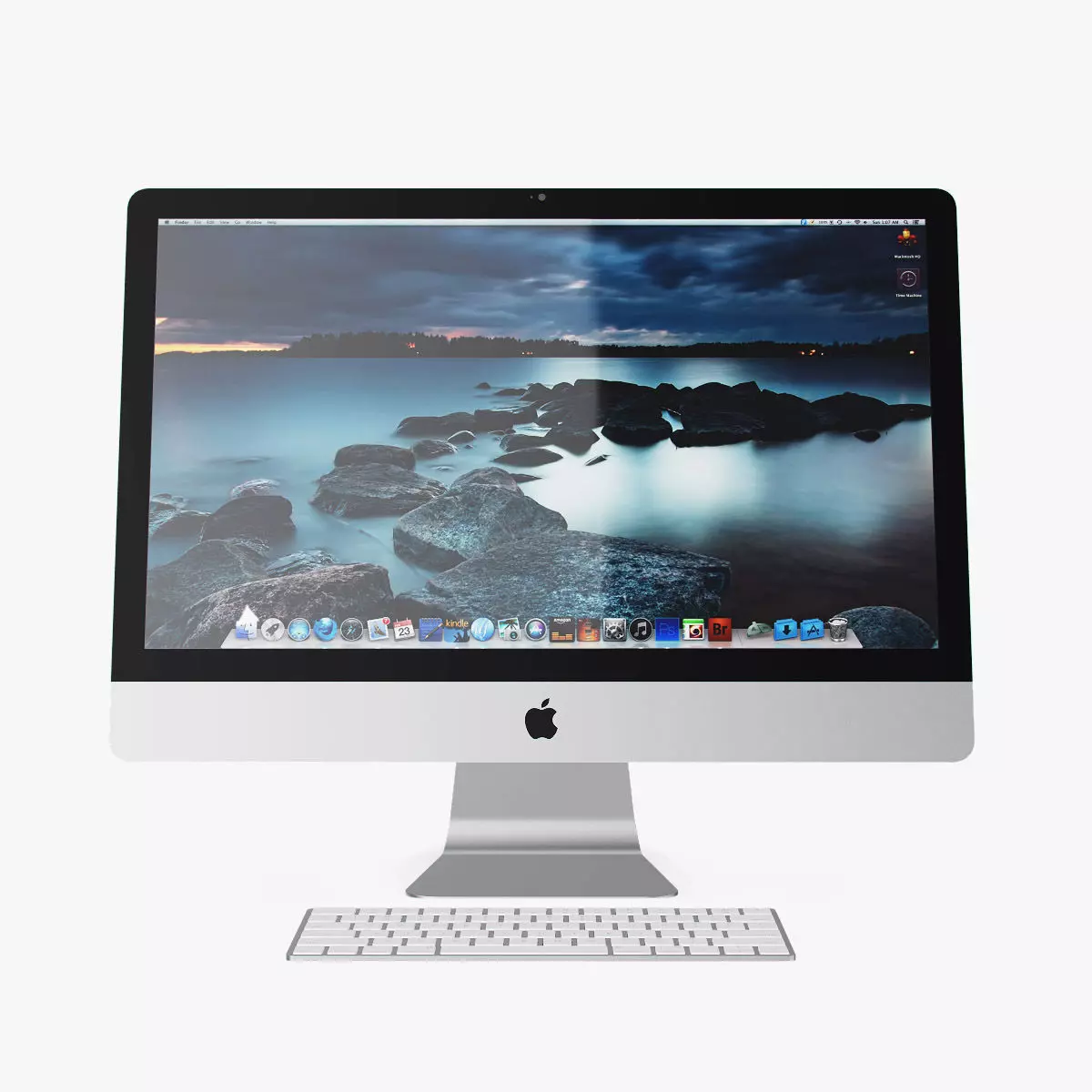 Apple iMac 27 3D model_0