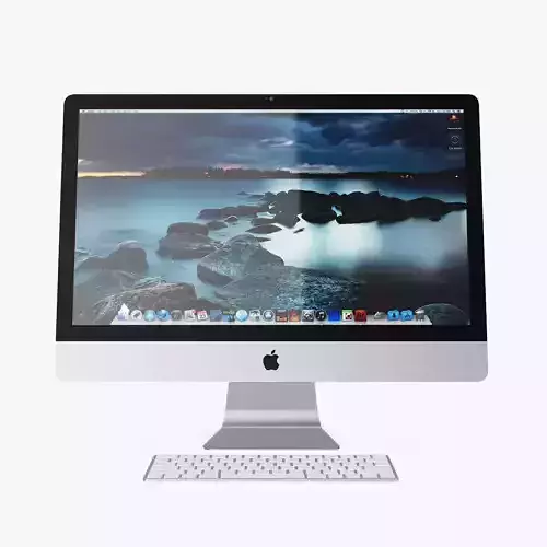 Apple iMac 27 3D model