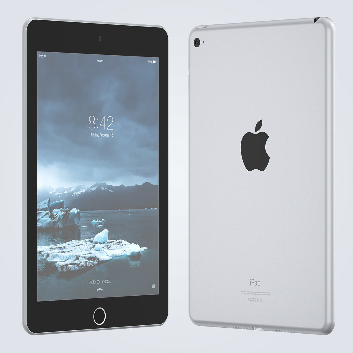 Apple iPad mini 4 3D model_21