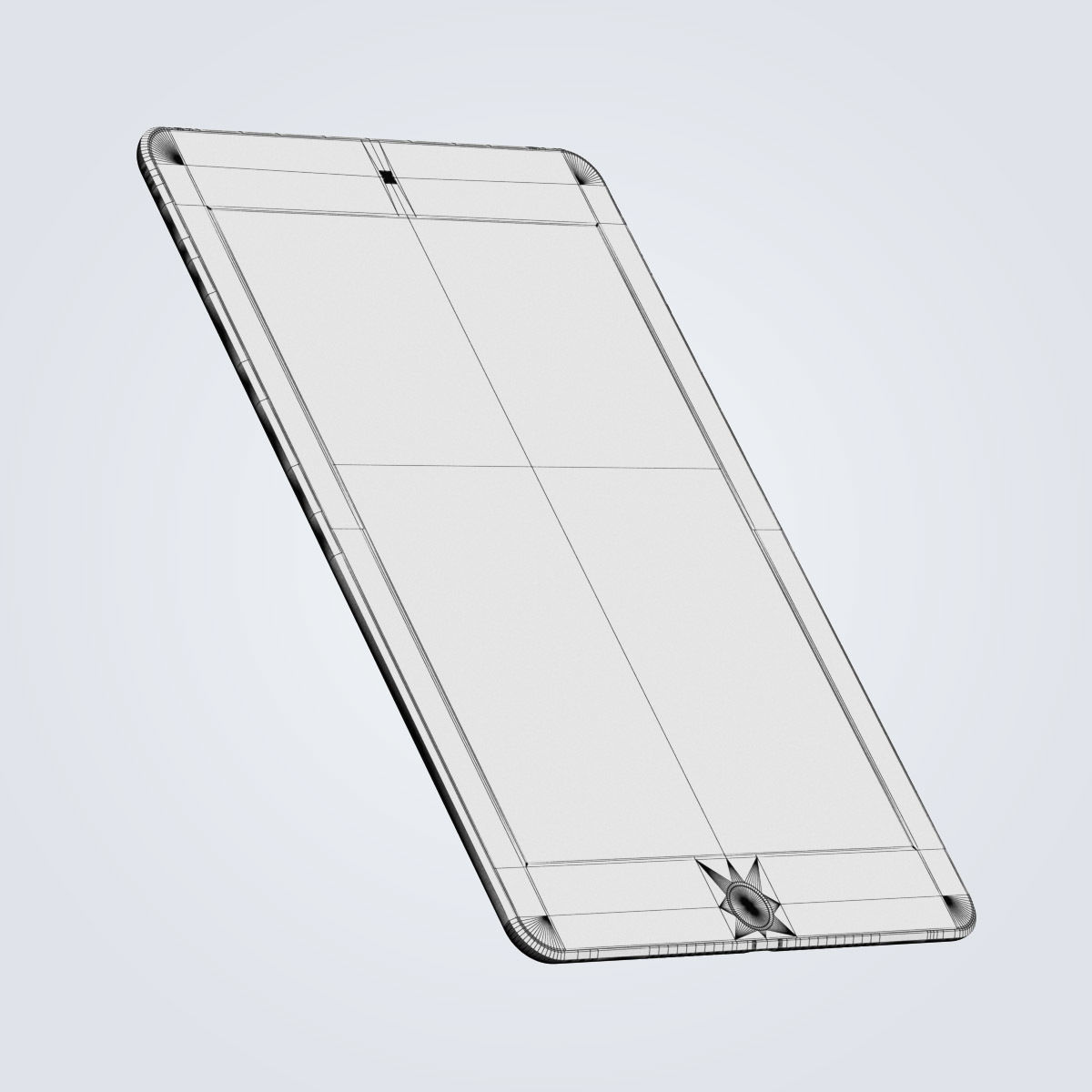 Apple iPad mini 4 3D model_23