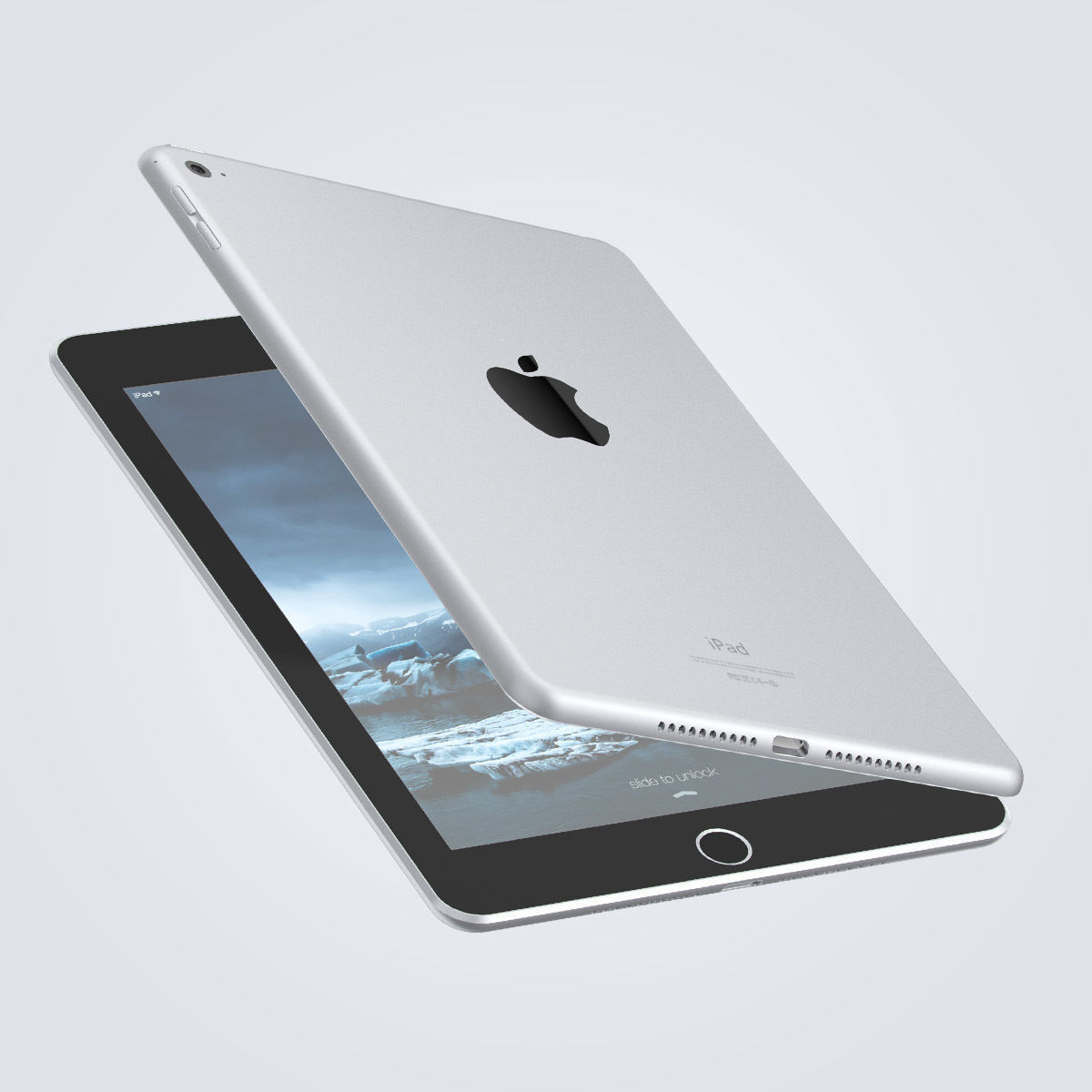 Apple iPad mini 4 3D model_7
