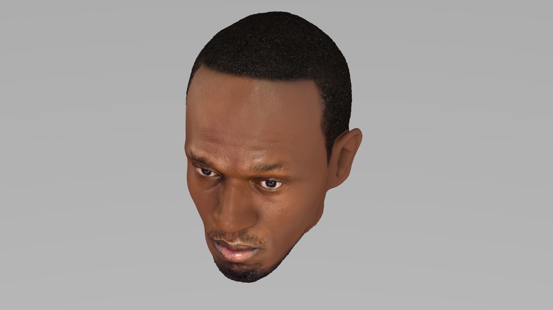 Usain Bolt 3D model_13