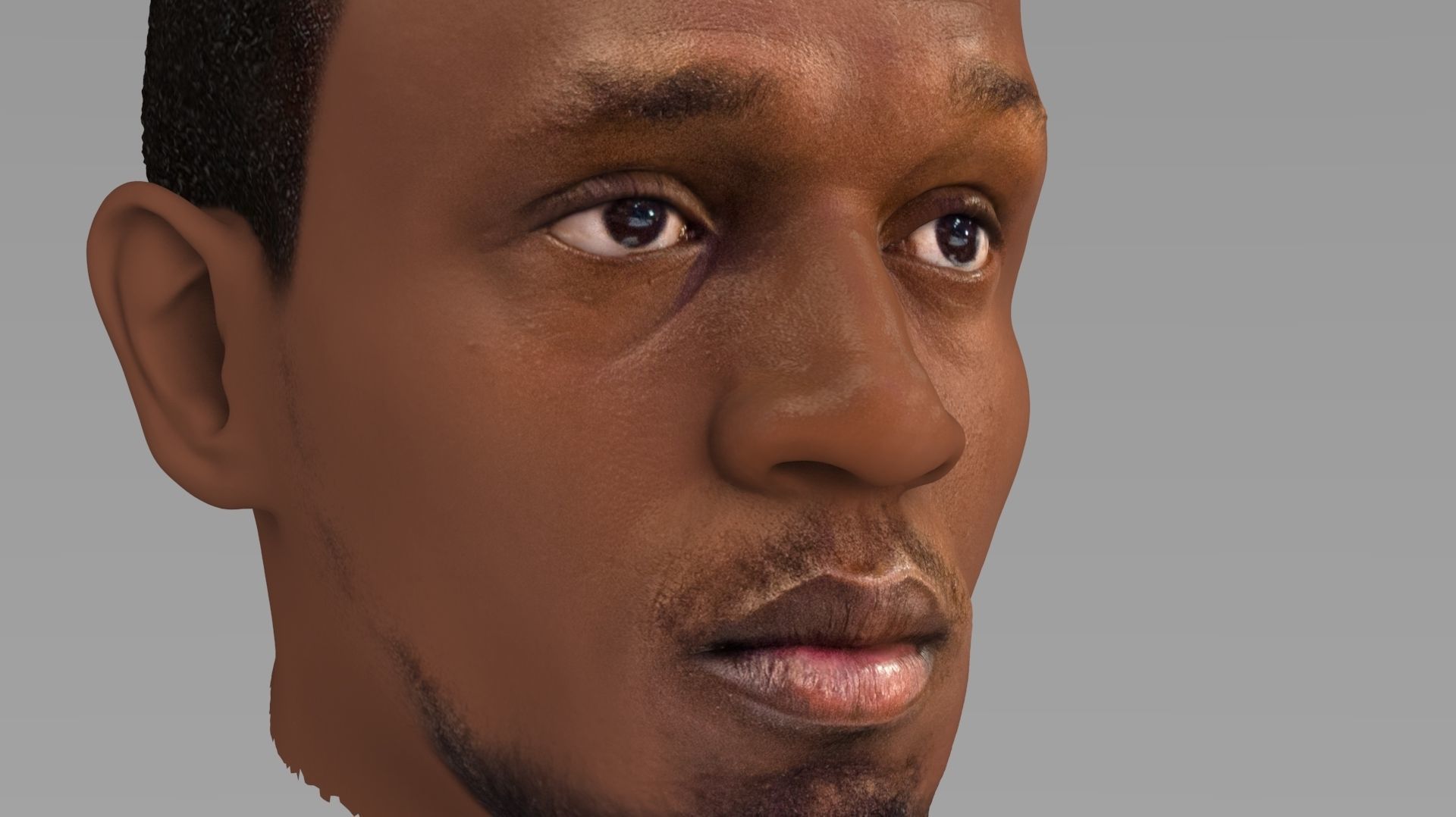 Usain Bolt 3D model_19