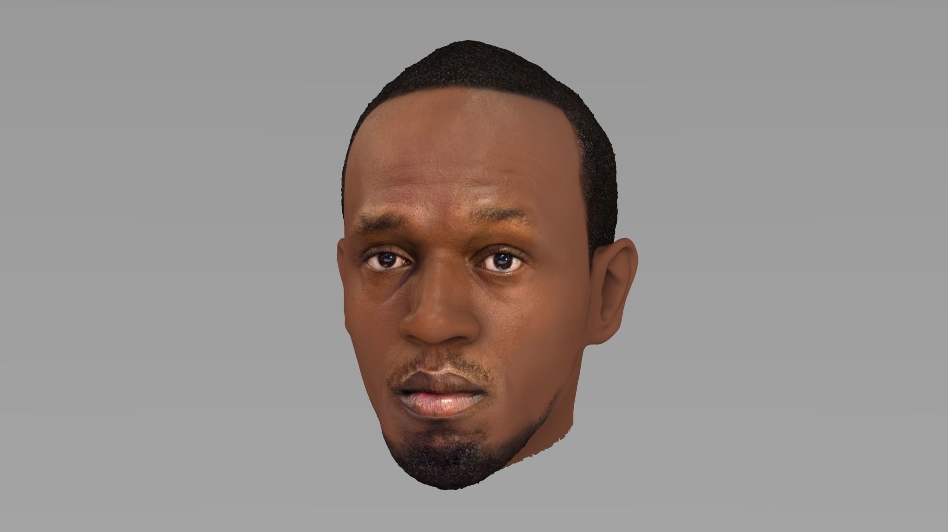 Usain Bolt 3D model_1
