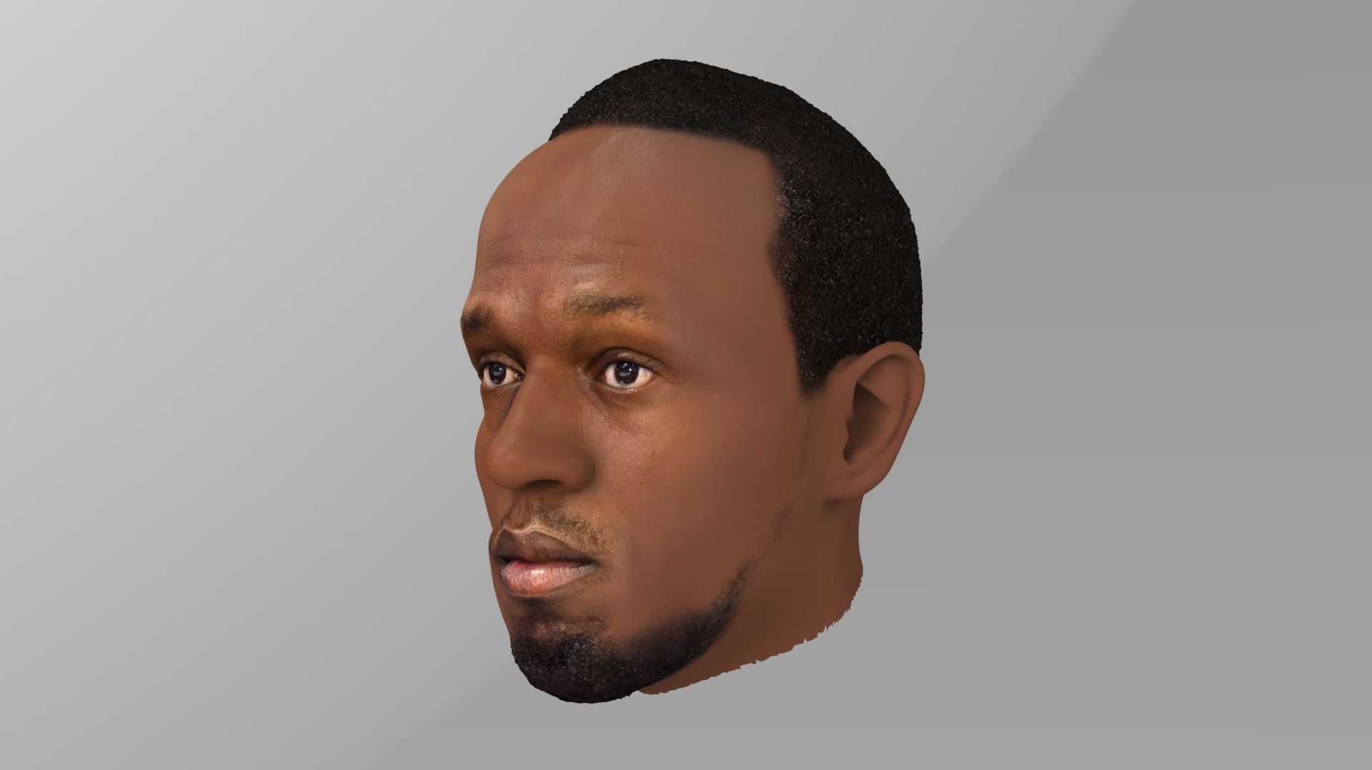 Usain Bolt 3D model_2