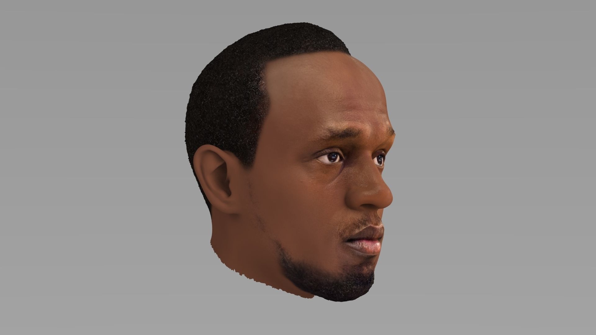 Usain Bolt 3D model_9