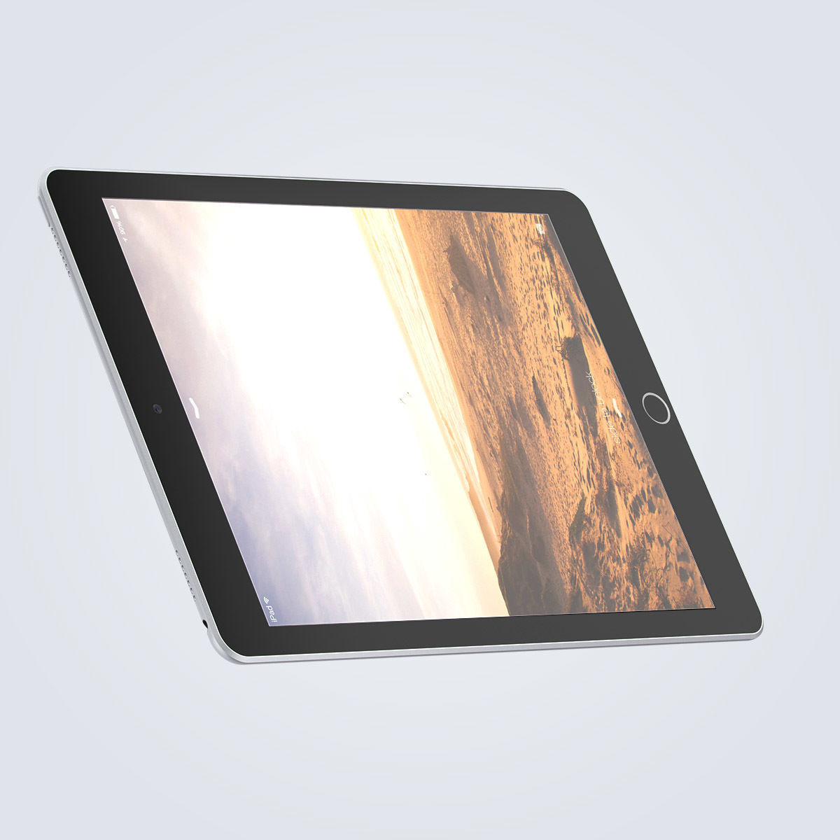 Apple iPad Pro 9 inch 3D model_8