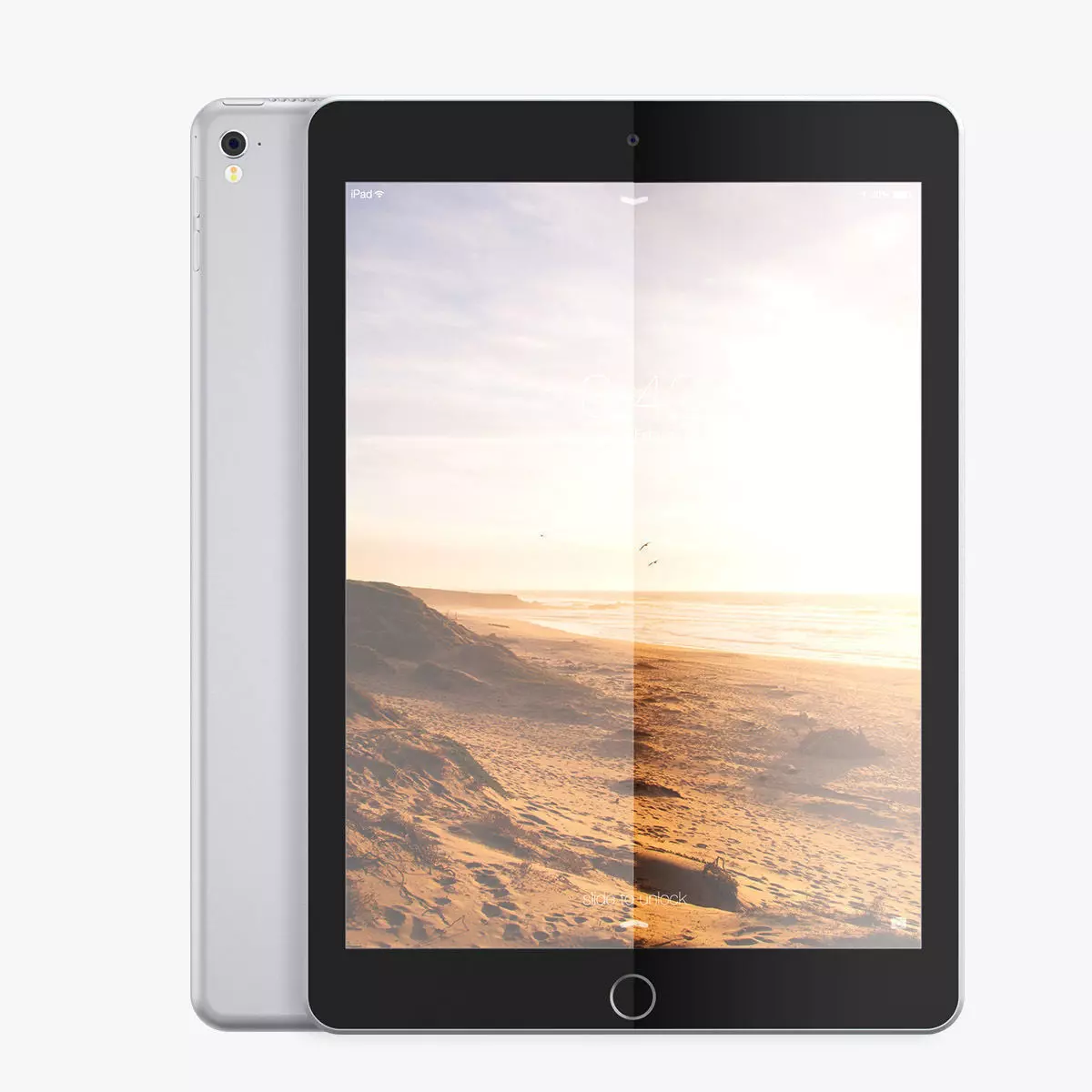 Apple iPad Pro 9 inch 3D model_0