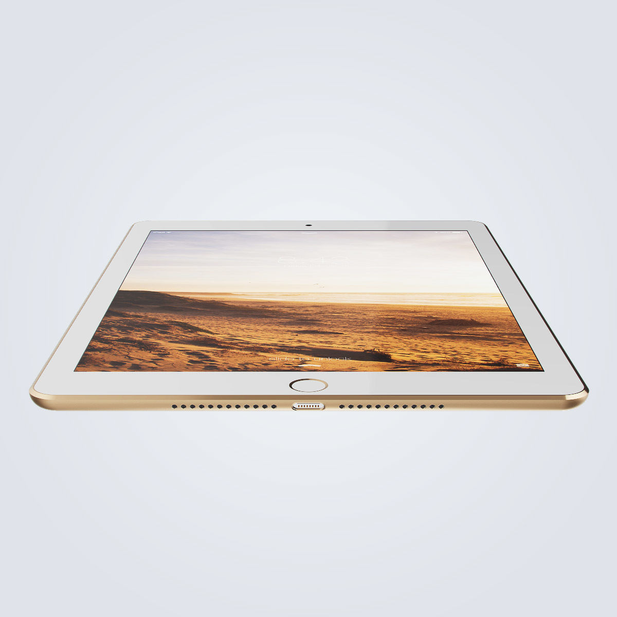 Apple iPad Pro 9 inch 3D model_24