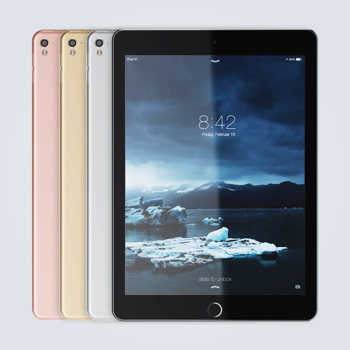 Apple iPad Pro 9 inch 3D model_31