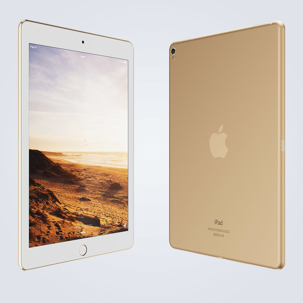 Apple iPad Pro 9 inch 3D model_19