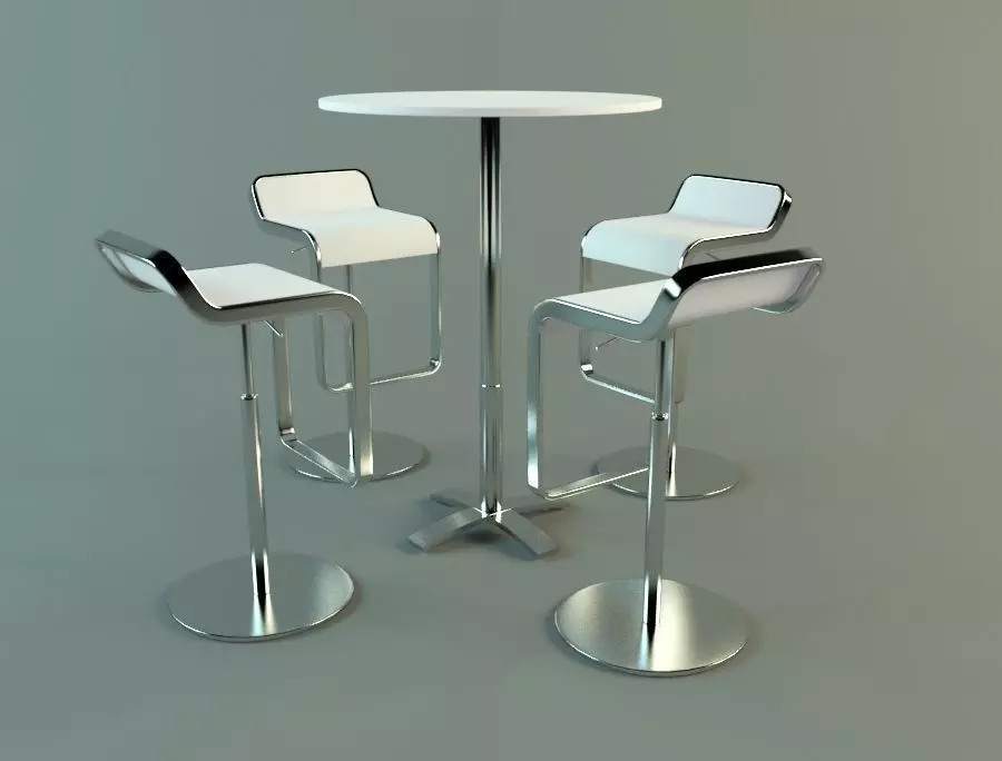 expo furniture2 Free 3D model
