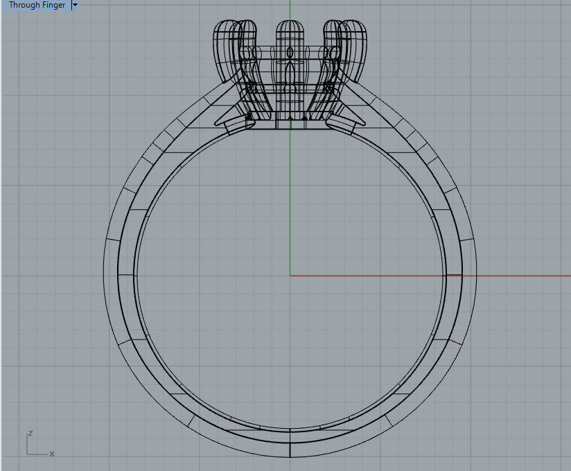 Ring WEDCOR 3D print model_9