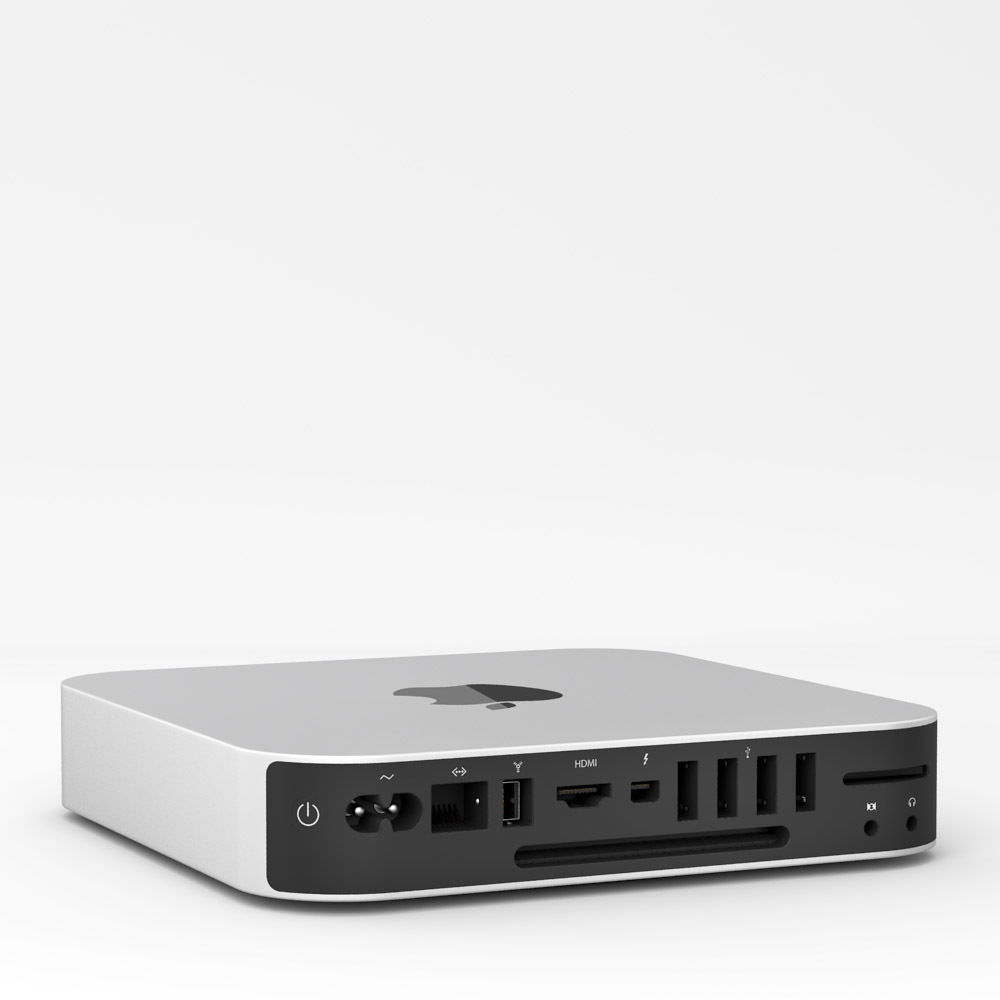 Apple mac Mini 3D model_6