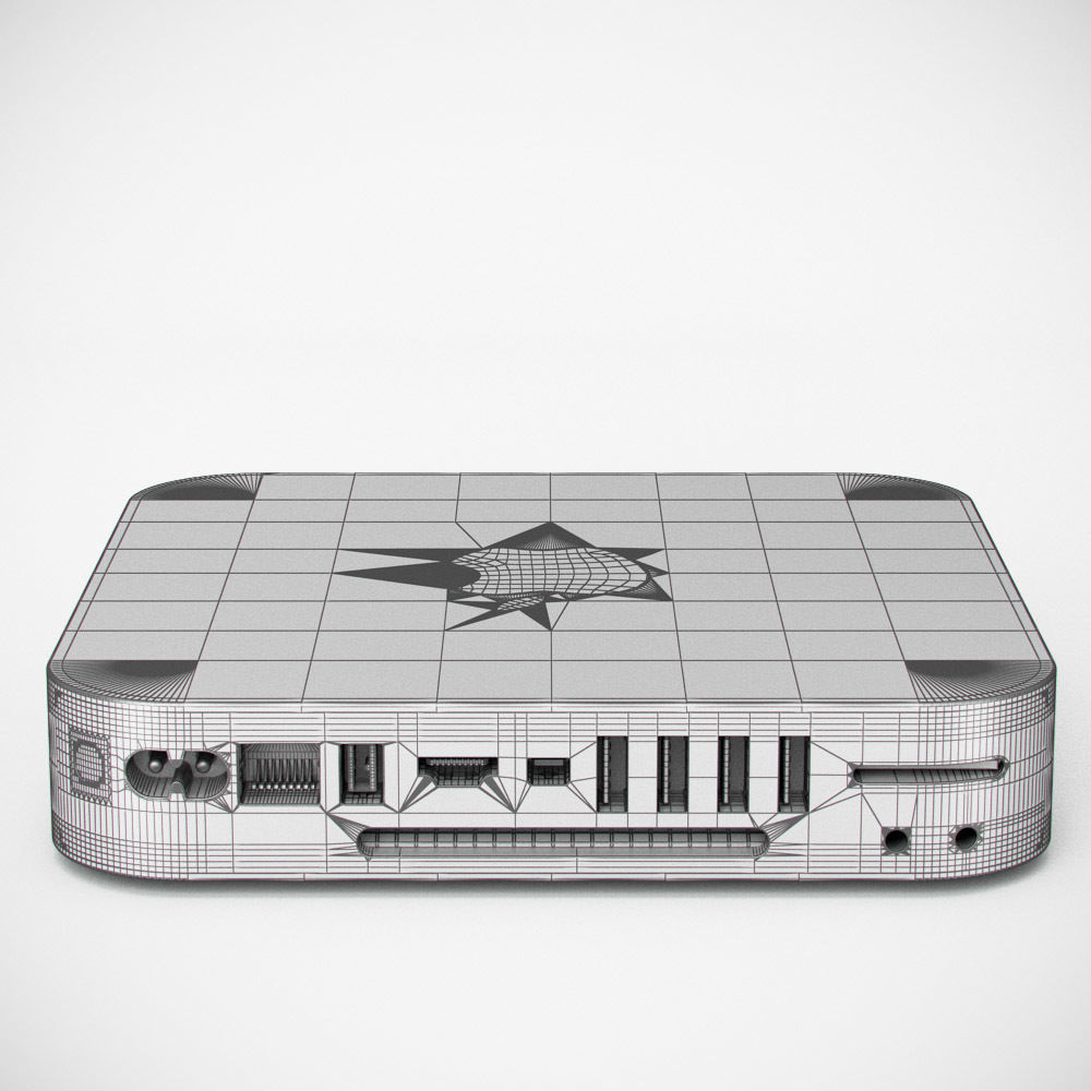 Apple mac Mini 3D model_8