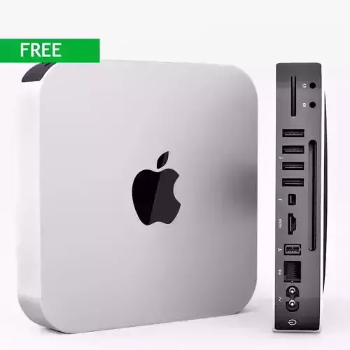 Apple mac Mini 3D model Apple mac Mini 3D model