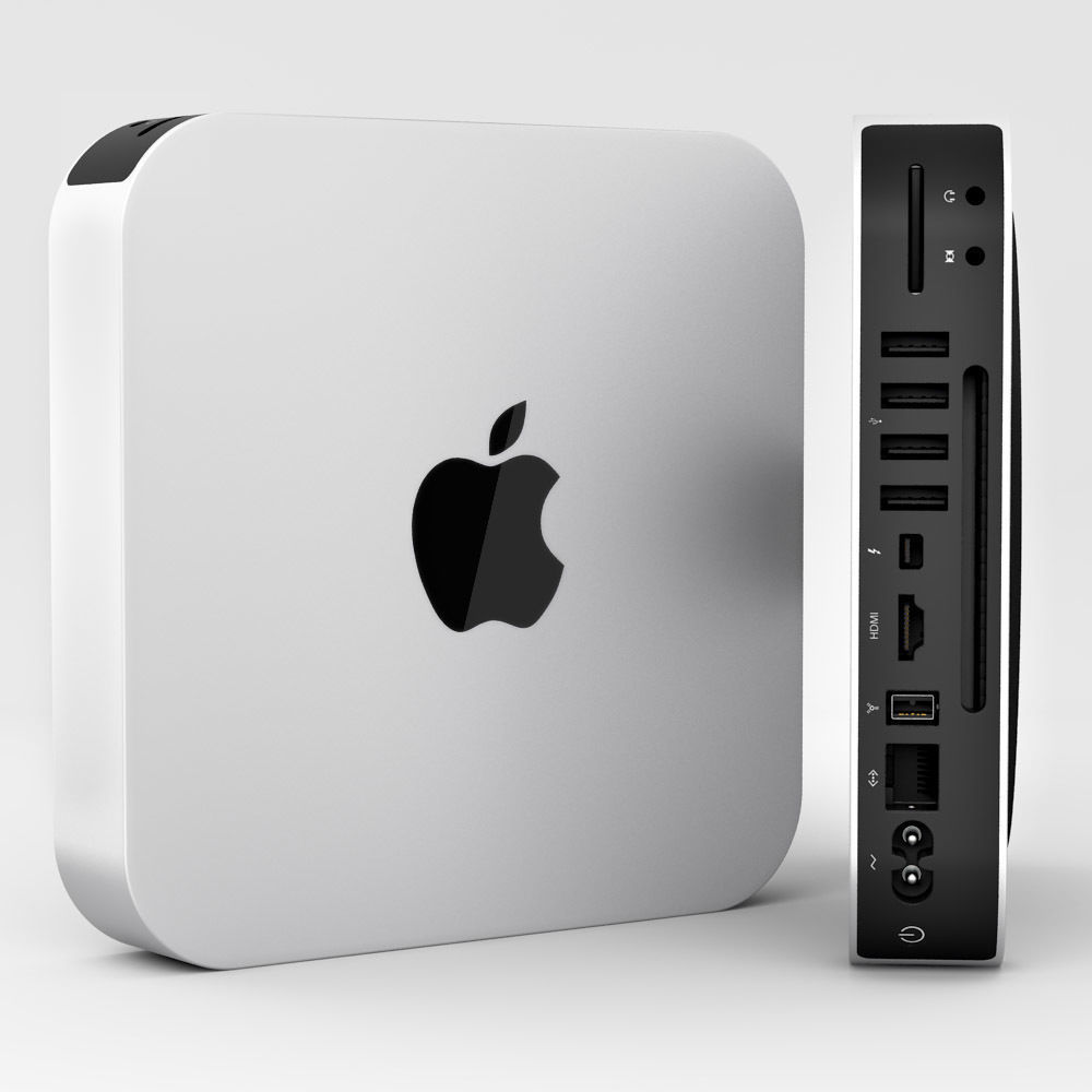 Apple mac Mini 3D model_5